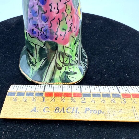 Blue Sky Clay Works GARDEN ANGEL Heather Goldminc Hand Painted Ceramic Vtg 2002 - Picture 11 of 11